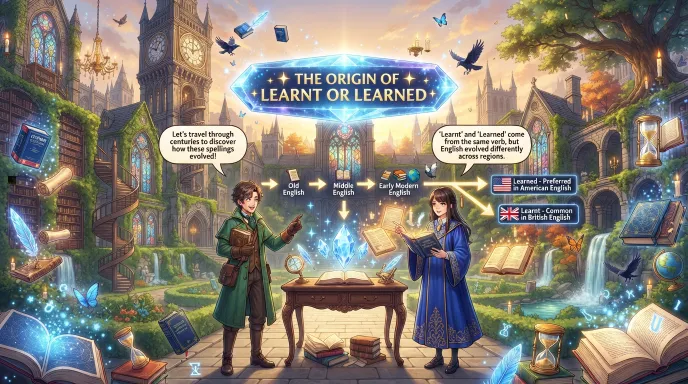 The Origin of Learnt or Learned