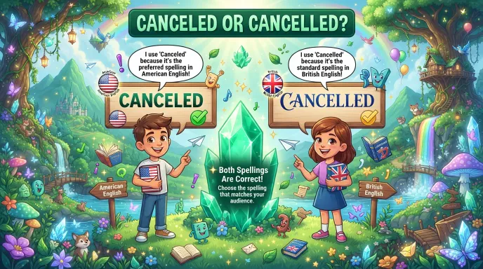 Canceled or Cancelled