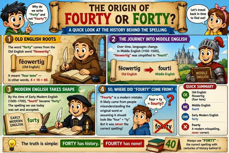 The Origin of Fourty or Forty