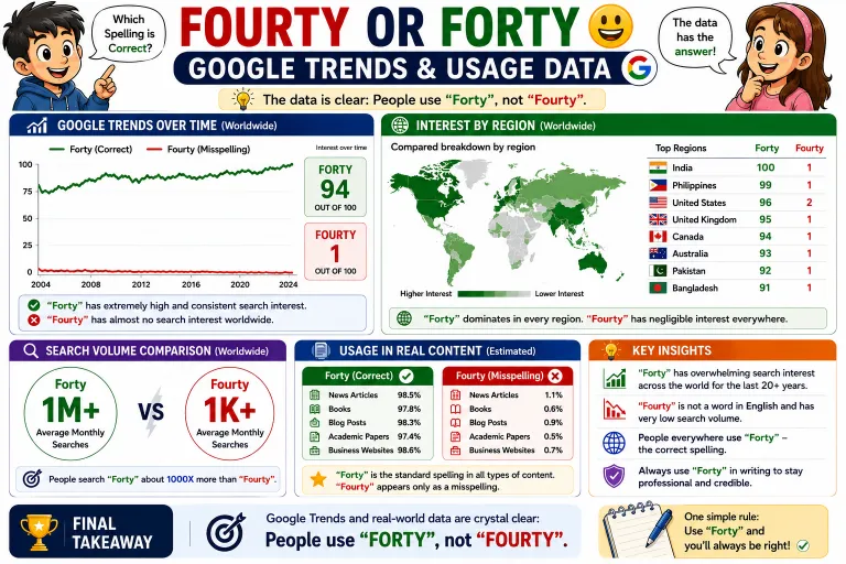 Fourty or Forty 🙂 Google Trends & Usage Data