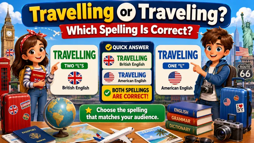 Travelling or Traveling