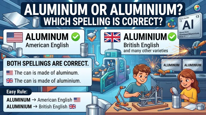 Aluminum or Aluminium
