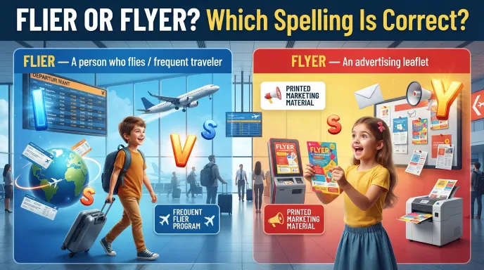 Flier or Flyer