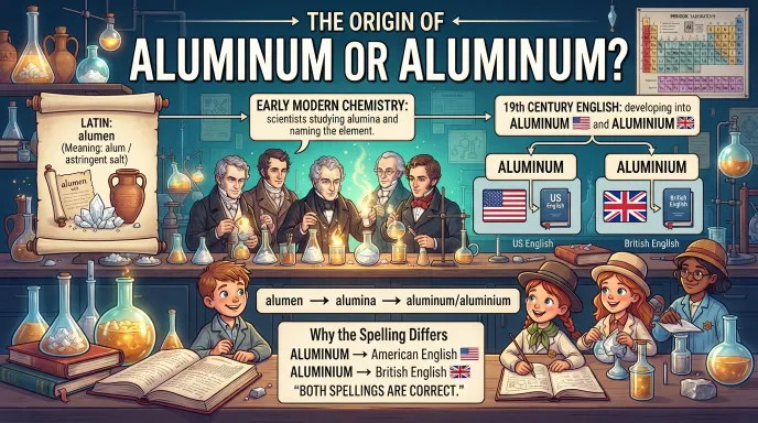 The Origin of Aluminum or Aluminium