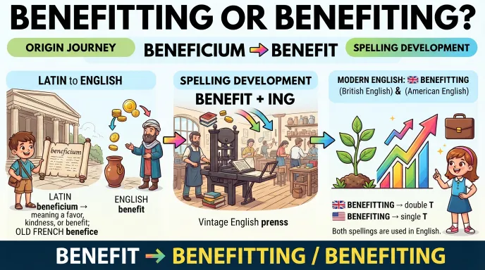 The Origin of Benefitting or Benefiting