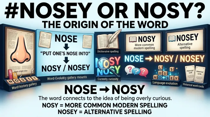 The Origin of Nosey or Nosy