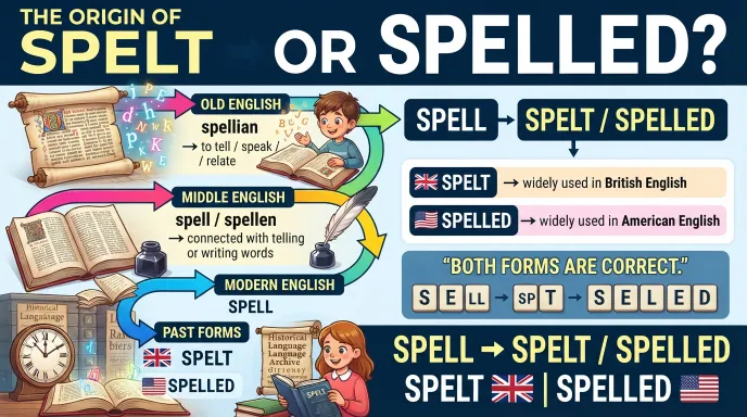 The Origin of Spelt or Spelled