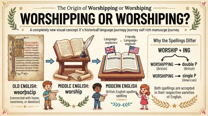 The Origin of Worshipping or Worshiping