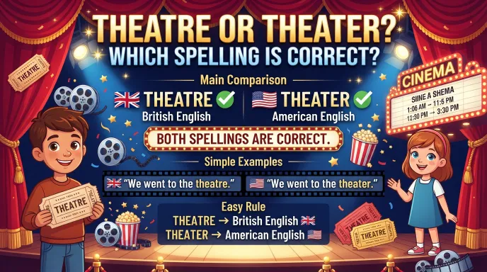 Theatre or Theater