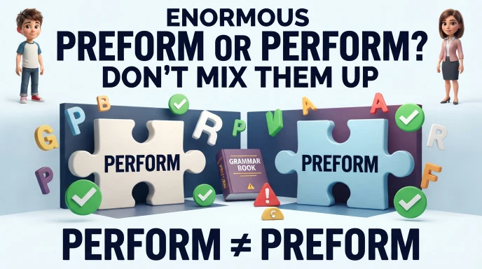 Common Mistakes with Preform or Perform