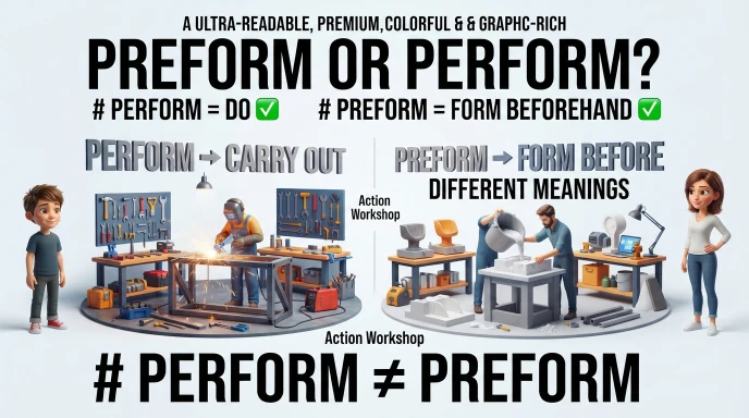Preform or Perform