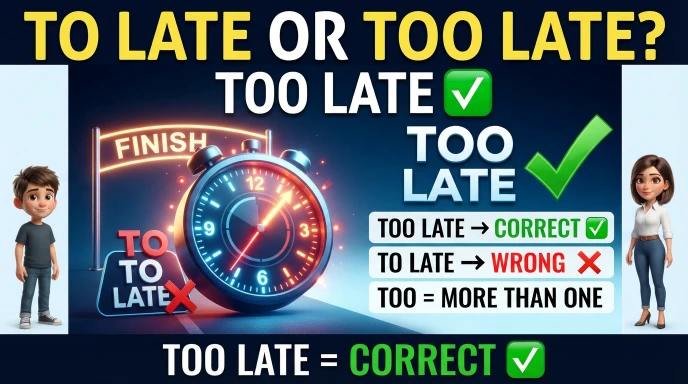 to late or too late