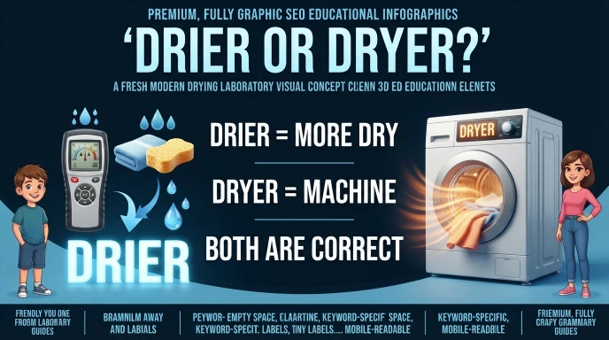 Drier or Dryer